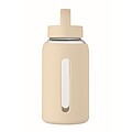 PARLA Láhev z borosilikátového skla 600 ml, béžová