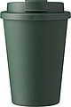 Plastový kelímek s víčkem na pití 350ml, zelená