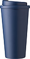 Plastový kelímek s víčkem na pití, 475ml, námořní modrá