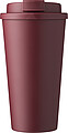 Plastový kelímek s víčkem na pití 475ml, vínová
