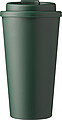 Plastový kelímek s víčkem na pití 475ml, zelená