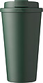 Plastový kelímek s víčkem na pití 475ml, zelená