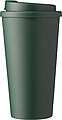 Plastový kelímek s víčkem na pití 475ml, zelená