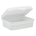 Plastový lunchbox, 800ml, bílý