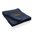 Pletená šála 180x25cm Impact z Polylana® AWARE™, námořní modrá