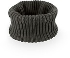 Pletená šála Atlantis Headwear Dapper, tmavě šedá