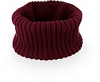 Pletená šála Atlantis Headwear Dapper, vínová
