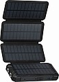 Powerbanka 20000mAh se solárním panelem