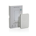 Powerbanka 5000mAh s bezdrátovým nabíjením, stříbrná