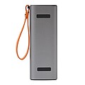 Powerbanka s integrovaným nabíjecím kabelem 20 000 mAh, stříbrná