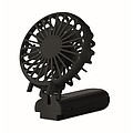 Přenosný skládací ventilátor, černá