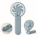 Přenosný skládací ventilátor, jemně modrá