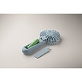 Přenosný skládací ventilátor, jemně modrá