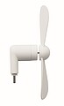 Přenosný ventilátor USB-C, bílá