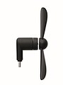 Přenosný ventilátor USB-C, černá