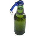 Přívěšek na klíče s otvírákem, recyklovaný hliník, modrý