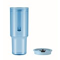 Průhledný hrnek 1200 ml, světle modrá