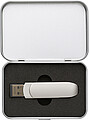 RAZAN Otočný USB 3.0 s USB-C, 64 GB, stříbrná