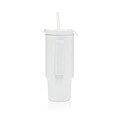Recyklovaný nepropustný kompaktní termohrnek 480ml, bílá