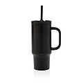 Recyklovaný nepropustný kompaktní termohrnek 480ml, černá