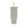 Recyklovaný nepropustný kompaktní termohrnek 480ml, šedá