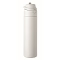 RENGIN Jednostěnná láhev z nerezové oceli 650 ml, bílá
