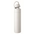 RENGIN Jednostěnná láhev z nerezové oceli 650 ml, bílá