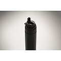 RENGIN Jednostěnná láhev z nerezové oceli 650 ml, černá