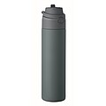 RENGIN Jednostěnná láhev z nerezové oceli 650 ml, modrošedá