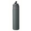 RENGIN Jednostěnná láhev z nerezové oceli 650 ml, modrošedá