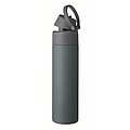 RENGIN Jednostěnná láhev z nerezové oceli 650 ml, modrošedá