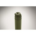 RENGIN Jednostěnná láhev z nerezové oceli 650 ml, tmavě zelená