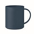 Rovný plastový hrnek, objem 300ml, námořní modrá