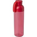RPET láhev na vodu 600ml, červená