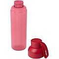 RPET láhev na vodu 600ml, červená