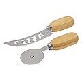 Sada na krájení pizzy, hnědá