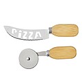 Sada na krájení pizzy, hnědá