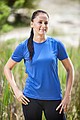 SCHWARZWOLF COOL SPORT WOMEN funkční tričko, modrá XL