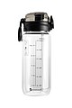 SCHWARZWOLF KARISIMBI Tritanová láhev na pití, objem 650 ml, transparentní/černé víčko