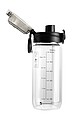 SCHWARZWOLF KARISIMBI Tritanová láhev na pití, objem 650 ml, transparentní/černé víčko