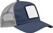 SEFIDA Pětipanelová trucker kšiltovka s nášivkou, námořní modrá/černá