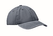 Šestipanelová baseballová kšiltovka 265g, modrá