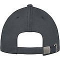 Šestipanelová kšiltovka s tvarovaným kšiltem, tmavě šedá