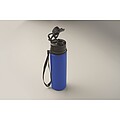 Silikonová sportovní láhev 500 ml,, královská modrá