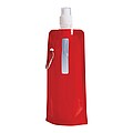 Skládací láhev na pití 400 ml, červená