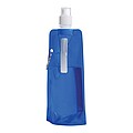 Skládací láhev na pití 400 ml, modrá