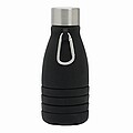 Skládací láhev na pití 550 ml, černá