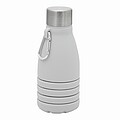 Skládací láhev na pití 550 ml, šedá