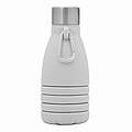Skládací láhev na pití 550 ml, šedá