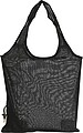 Skládací nákupní taška, černá